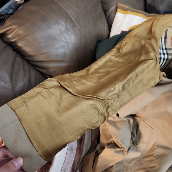 Burberry Trench Coat Vintage US Womens XL - Picture 12 of 16